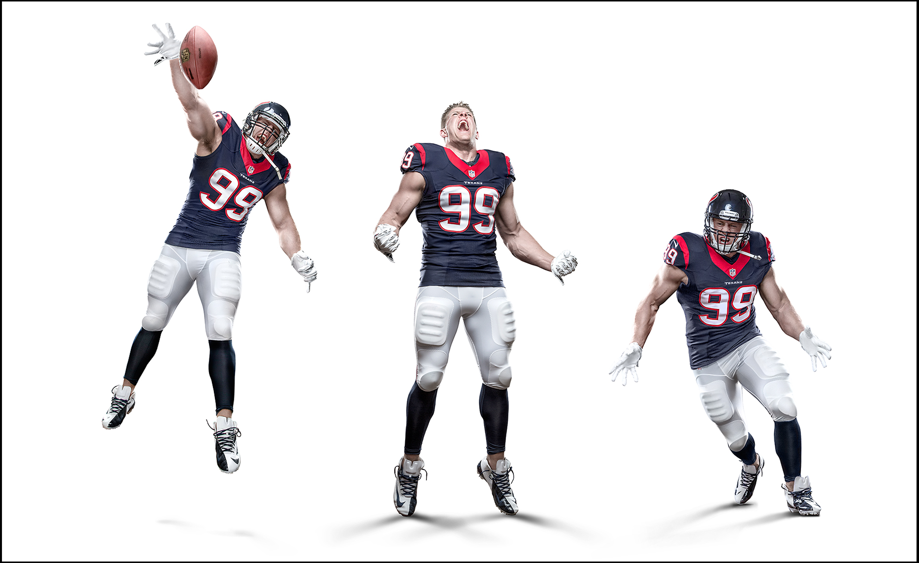 Fan Portrait Campaign for Houston Texans Tickets - Houston Tx Advertising  Photographer Robert Seale